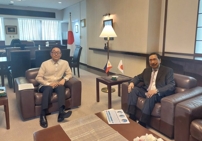 Japanese Ambassador Kazuhiko Koshikawa Met with Special Envoy Dr. Amable R. Aguiluz V